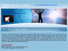 Tablet Screenshot of biblecourses.us